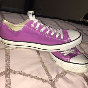 Purple women’s converse